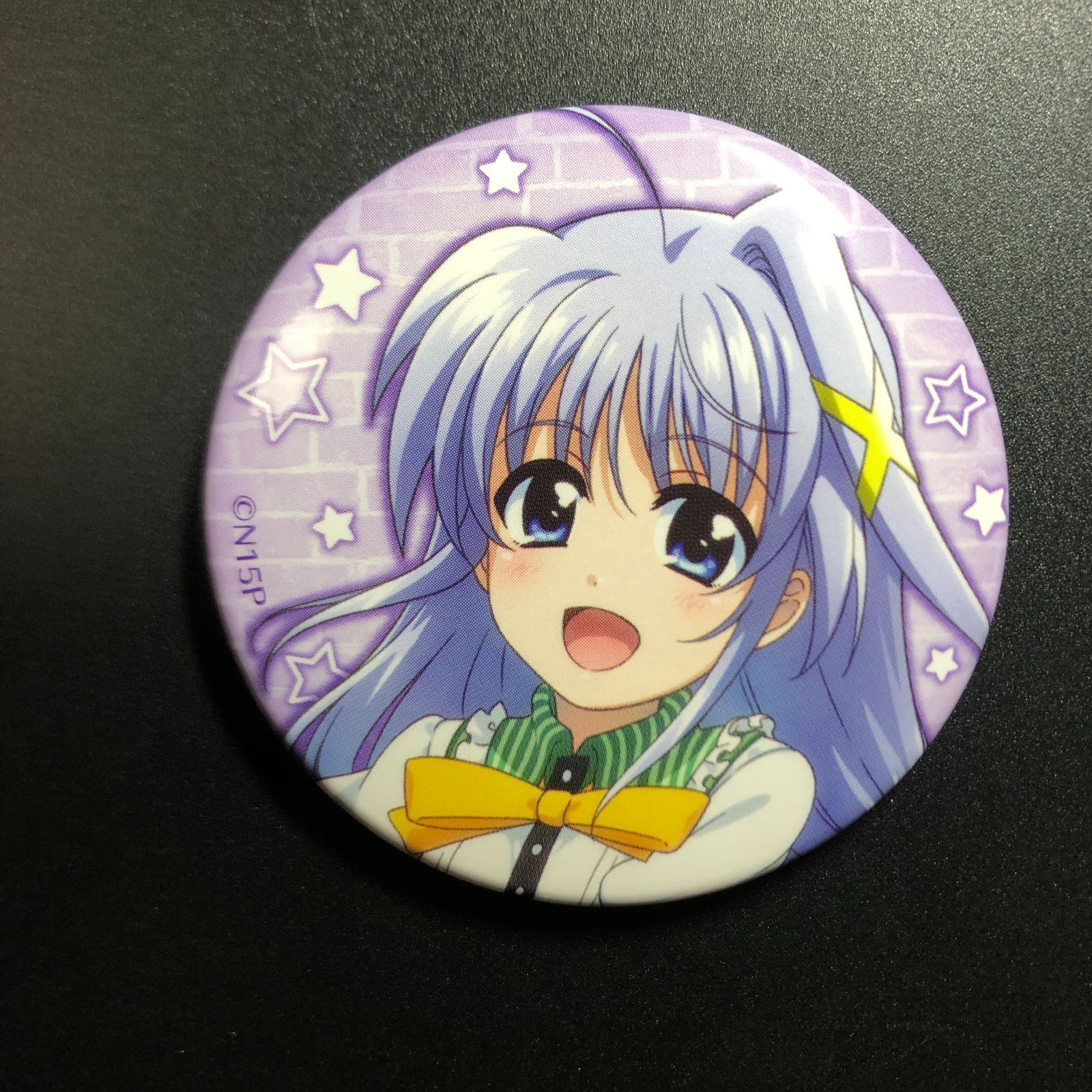 魔法少女リリカルなのは 缶バッジ なのは スピードくじ マルイ 魔法