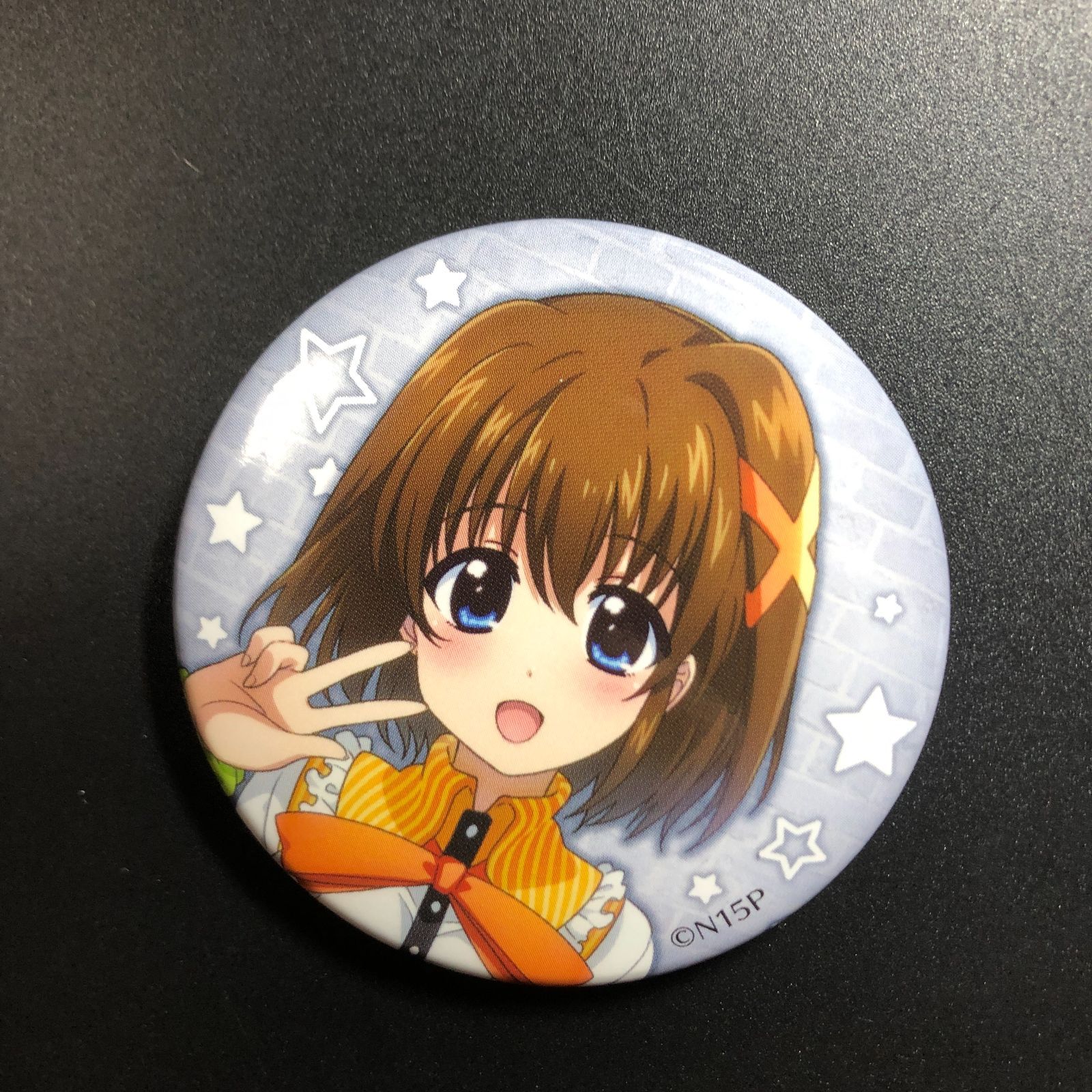 魔法少女リリカルなのは 缶バッジ なのは スピードくじ マルイ 魔法