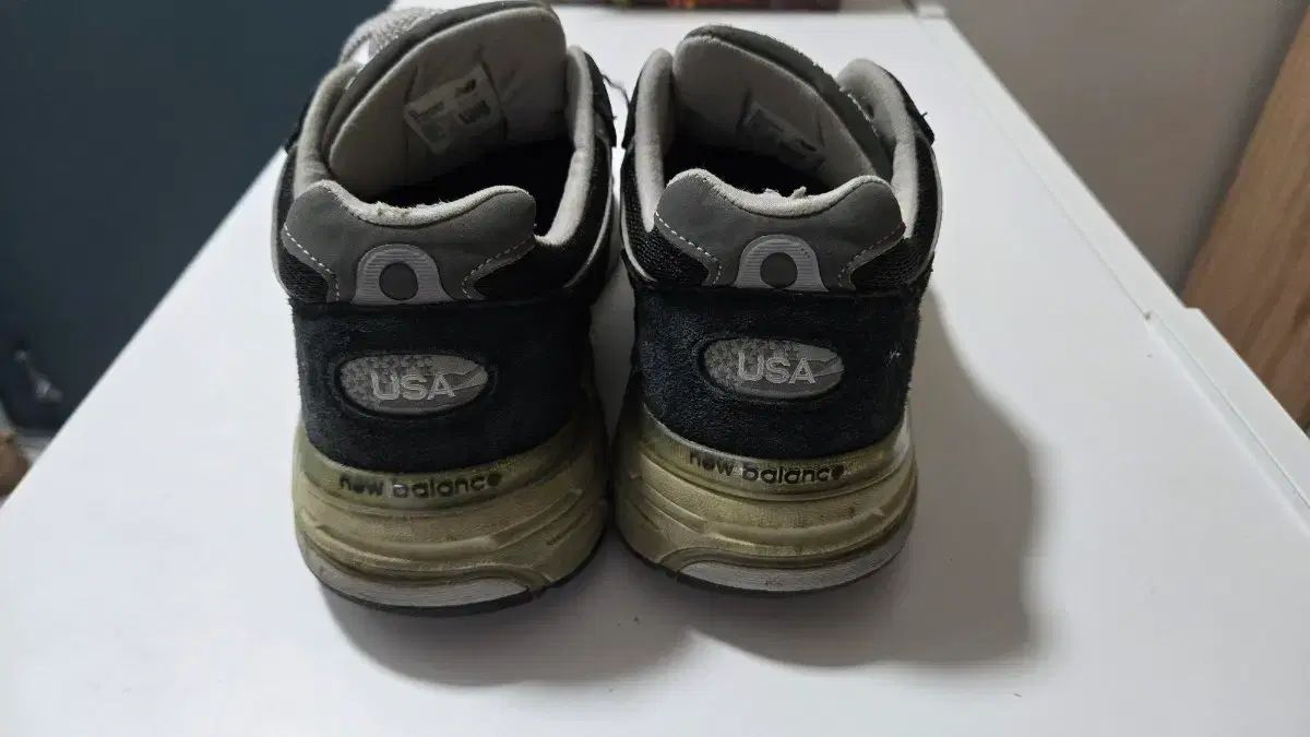  ニュー ンス 993 ブラック Made in USA スニーカー 靴