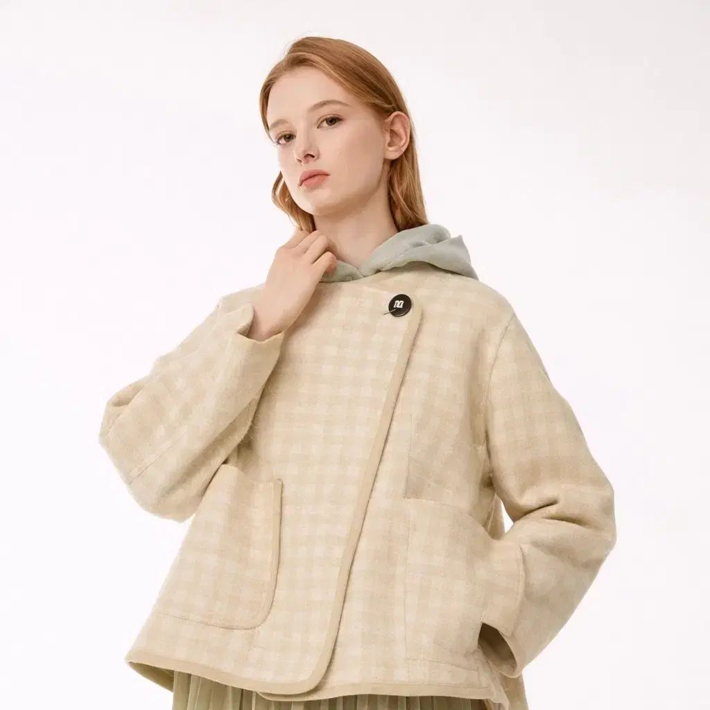 マイン MINE チェック ジャケット イタリア PIACENZA ベイビーラマ