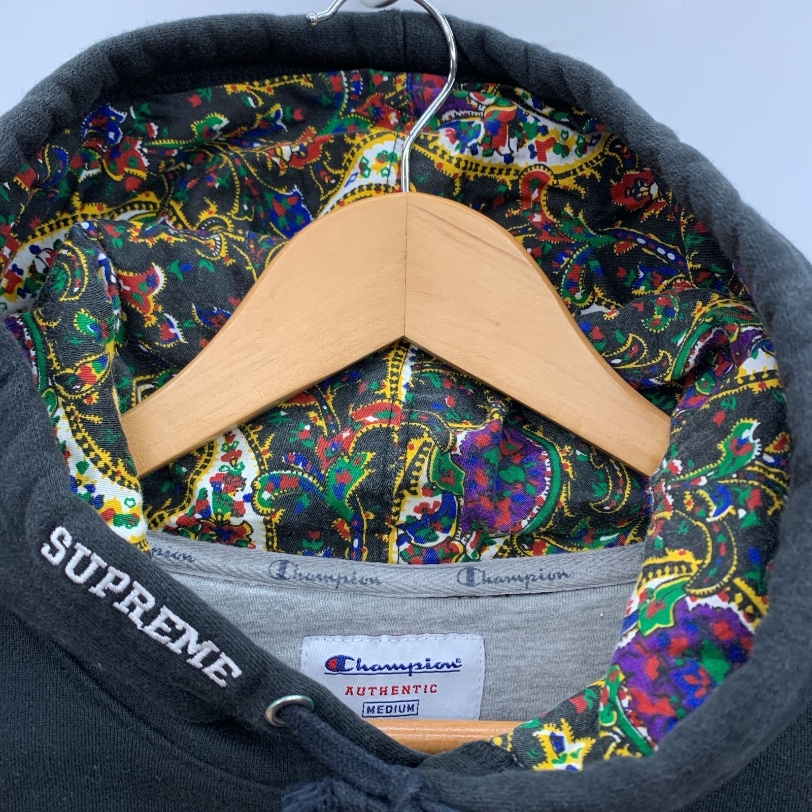 Supreme×Champion シュプリーム チャンピオン パーカー フーディー M