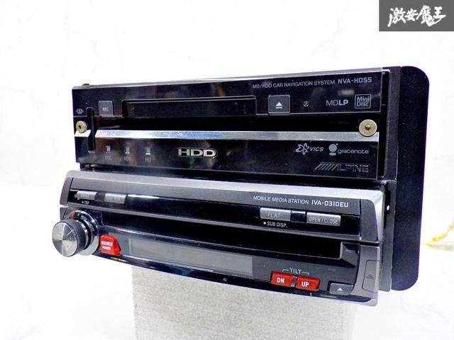 アルパイン ALPINE IVA-D310J CD DVD アルパイン HDDナビ HD55 D310J