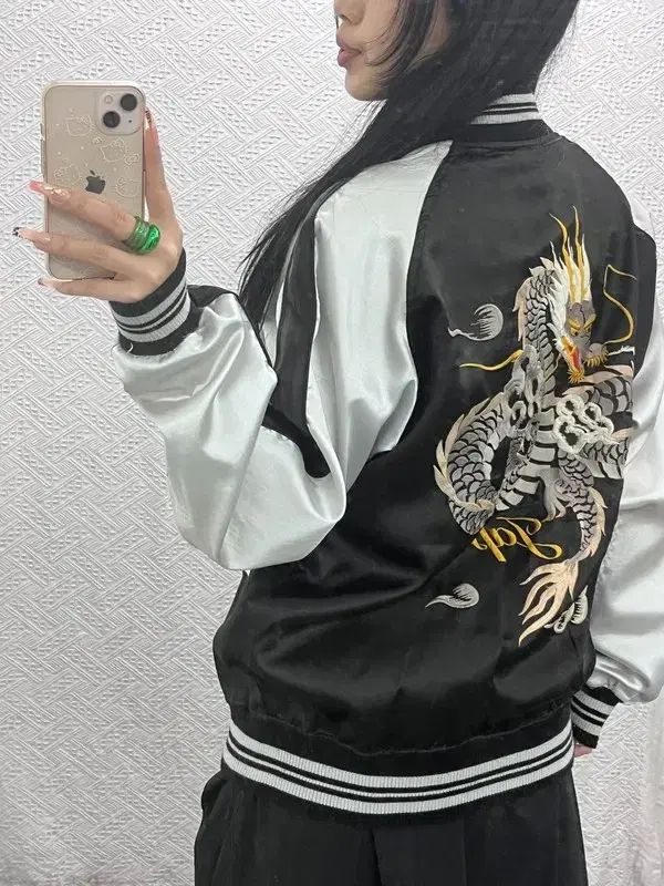 ハンバー オールドスクール 日本風 ストリート スカジャン スタジャン F C 08176