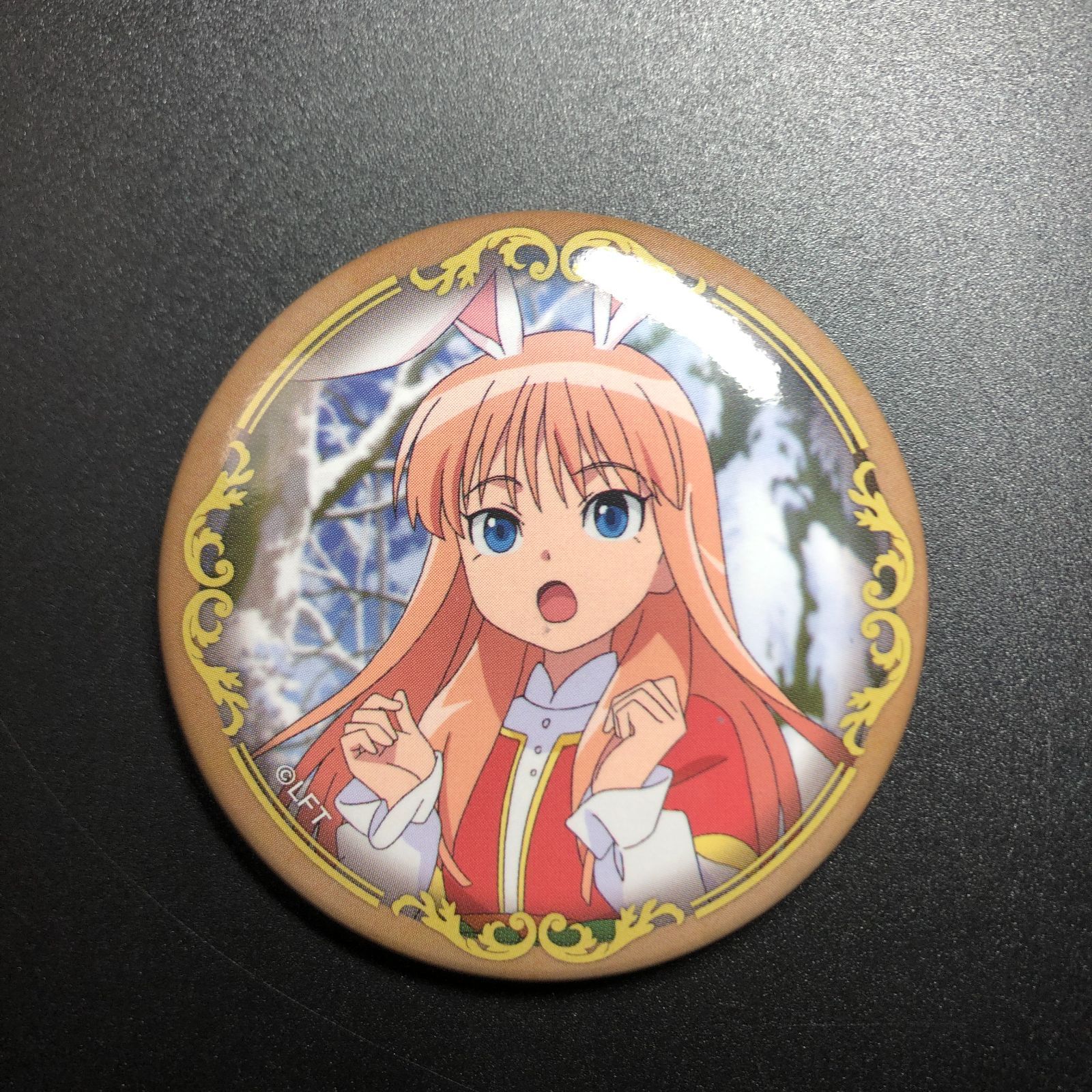 イナズマイレブン 神門杏奈 アレスの天秤 缶バッジ オリオンの刻印