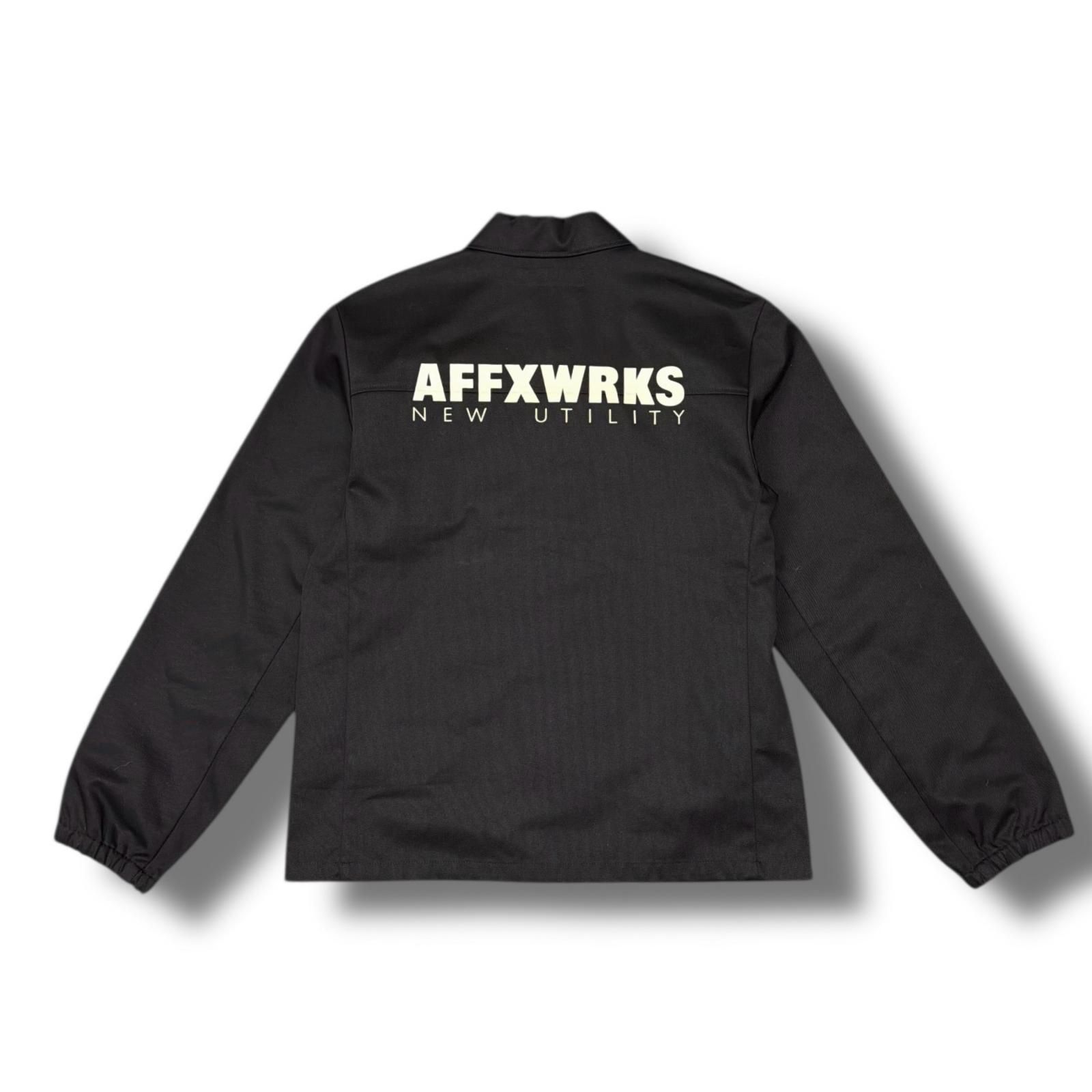 AFFIX Technical Polyester Coach Jacket テクニカルポリエステルコーチジャケット アフィックス 970197 ブラック L 6363 M