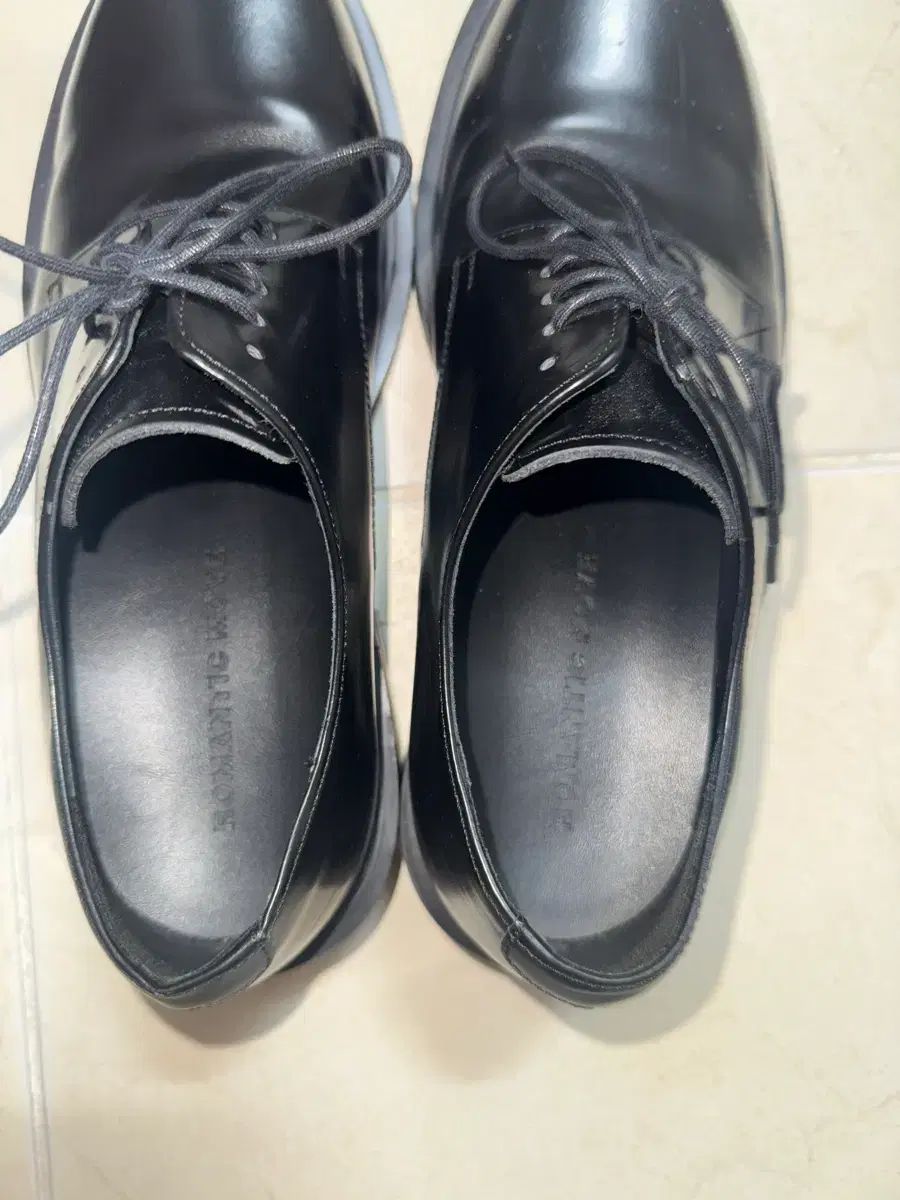  MOVE ロマンチックムーブ ベースマン THE B ドビ ブラック 255 ローファー ブーツ 革靴