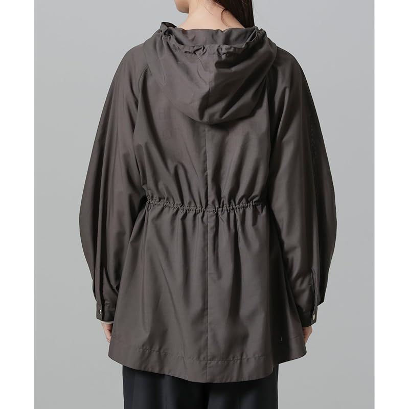  ナノ ユニバース シアーローンドロストブルゾン F ベージュ コート ジャケット ファッション