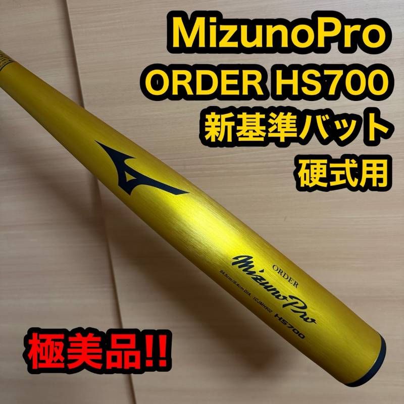 MizunoPro ミズノプロ ORDER オーダー HS700 新基準 硬式用 野球