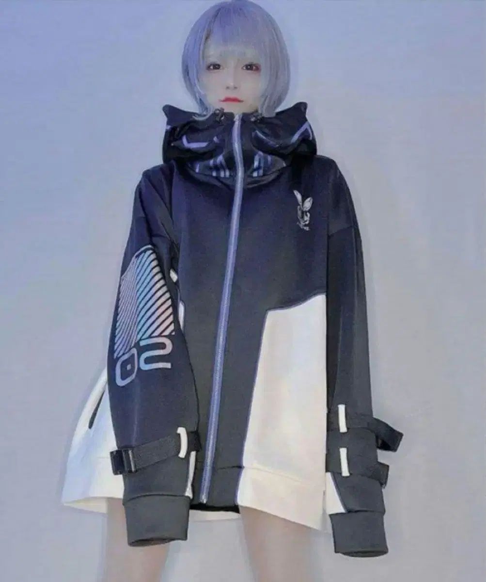 ililil 이루이루이루 サブカルチャー サブカル サイバー パーカ ジャージ