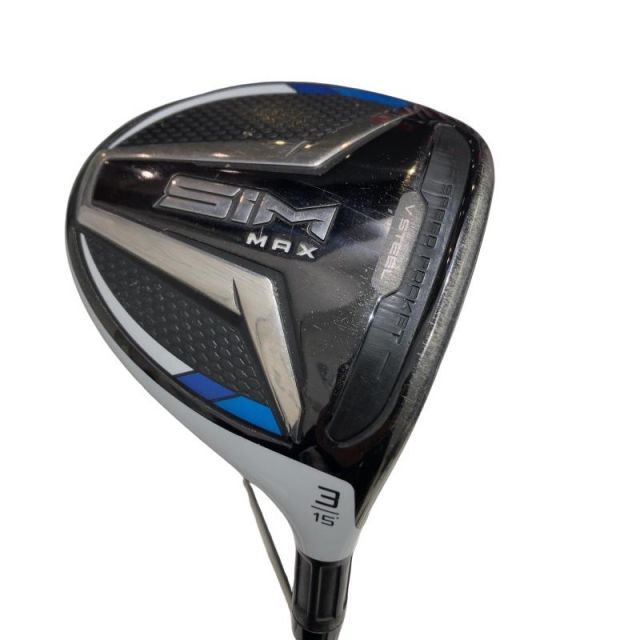 中古】 テーラーメイド SIM MAX 3W フェアウェイウッド FW TENSEI BLUE