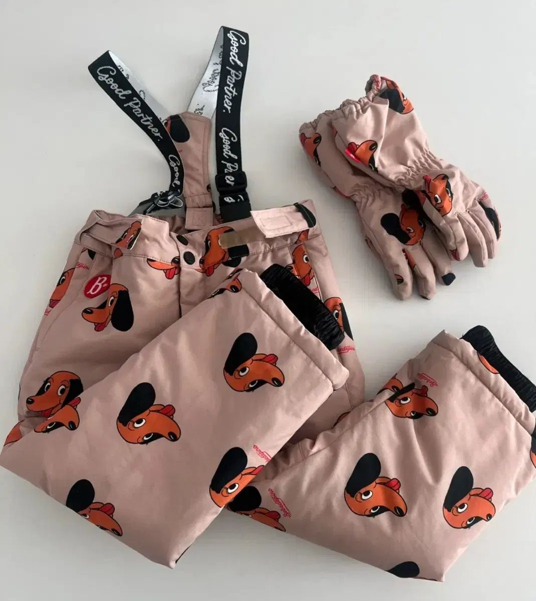 BEBE DE PINO ベベデピノ スキースキー ズボン 手袋 セット 110