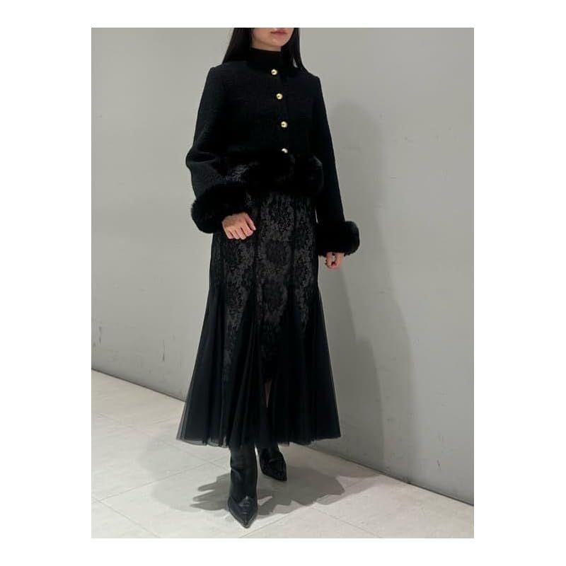 2024年 未使用級 グレースコンチネンタル ツイードコンビジャケット ツイードコンビジャケット / GRACE CONTINENTAL | GRACE CONTINENTAL