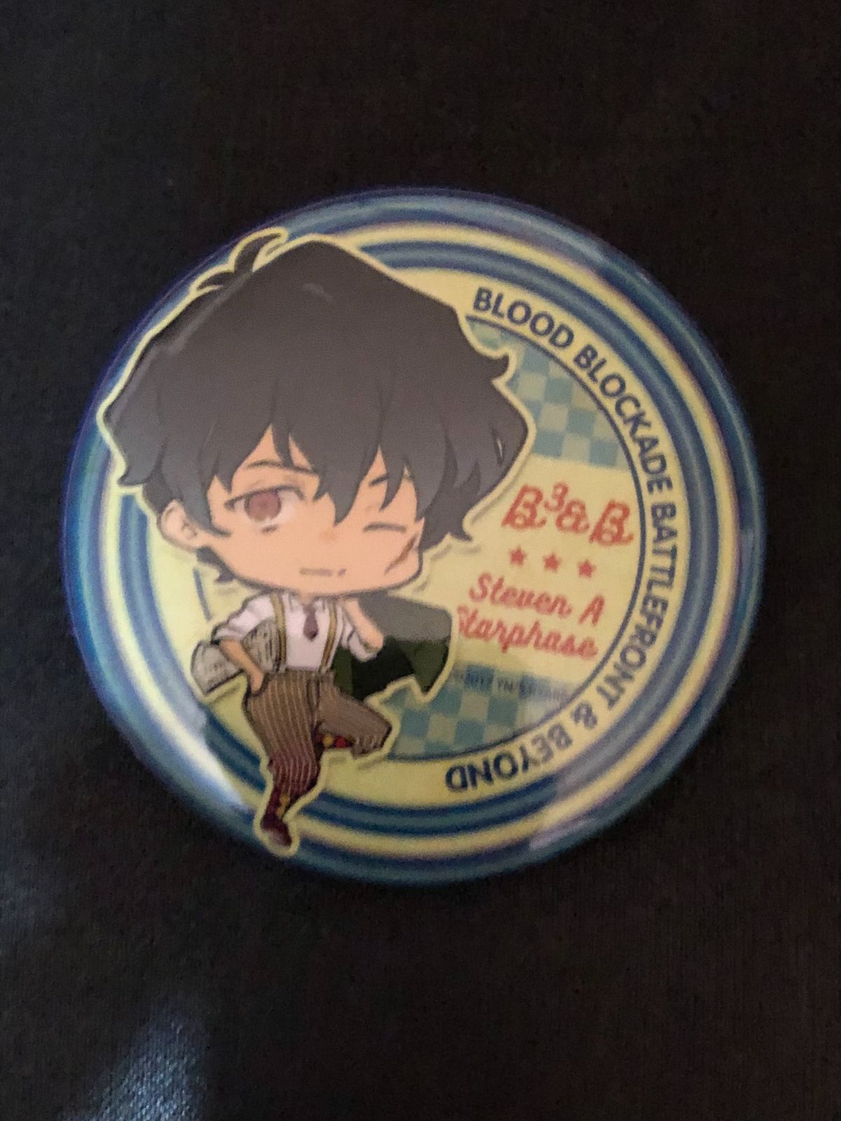 血界戦線 トレーディング缶バッジ スティーブン A スターフェイズ