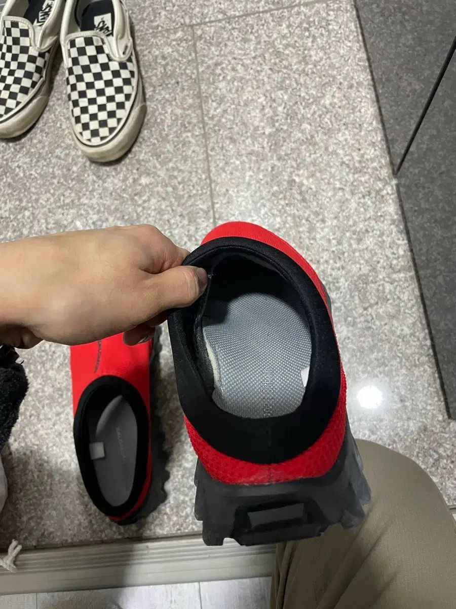 SALOMON サロモン スノウ クロッグ レッド 265