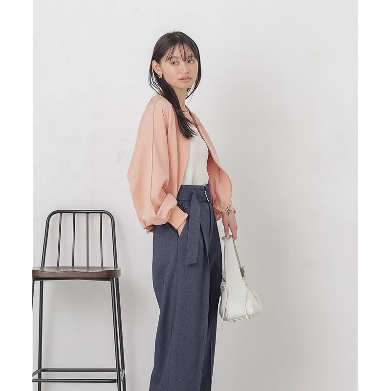 ユニバース ダブルクロスリブブルゾン