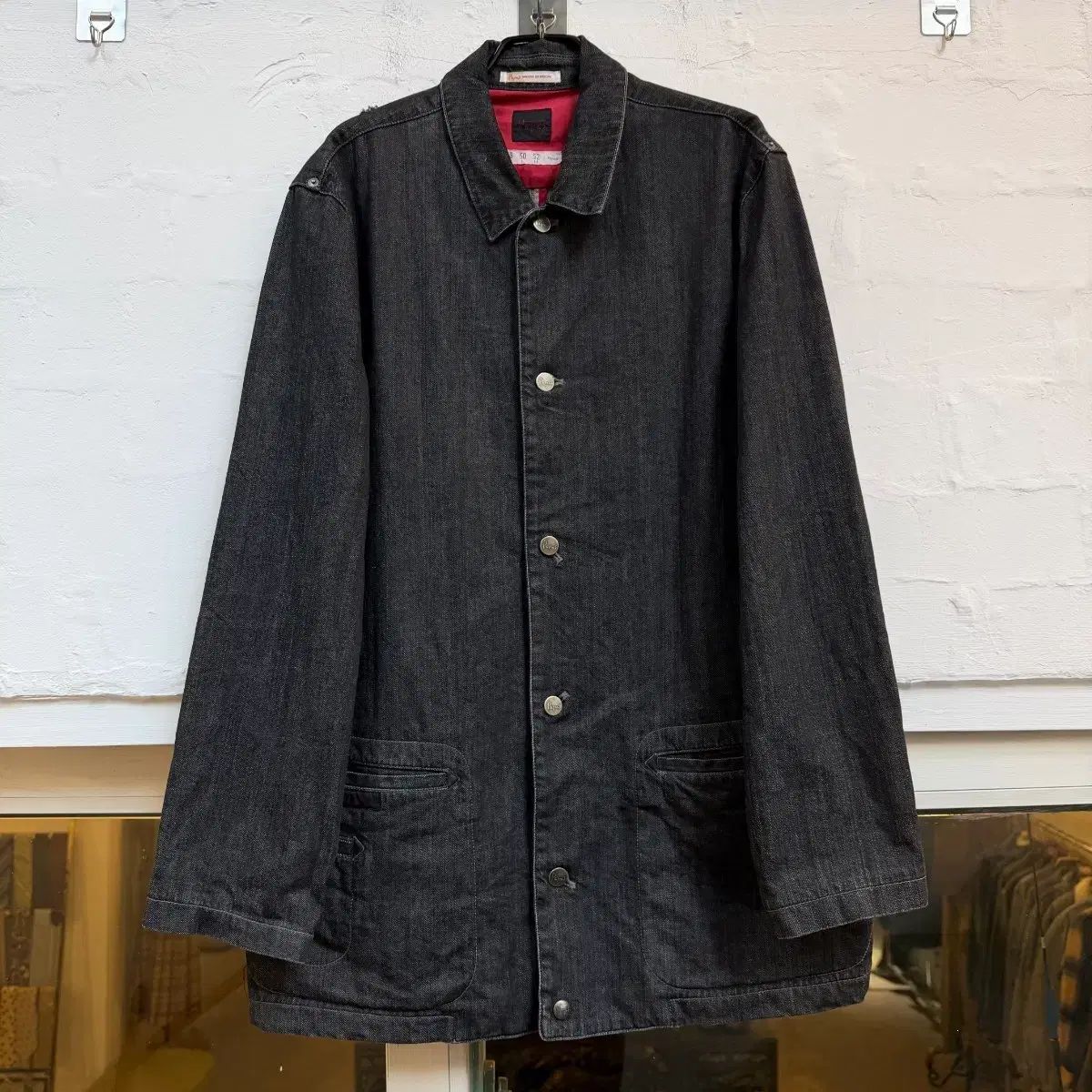 PAPAS パパス ジャケット L ブラック メンズ Papas パパス ブラック デニム ジャケット 50 L - メルカリ