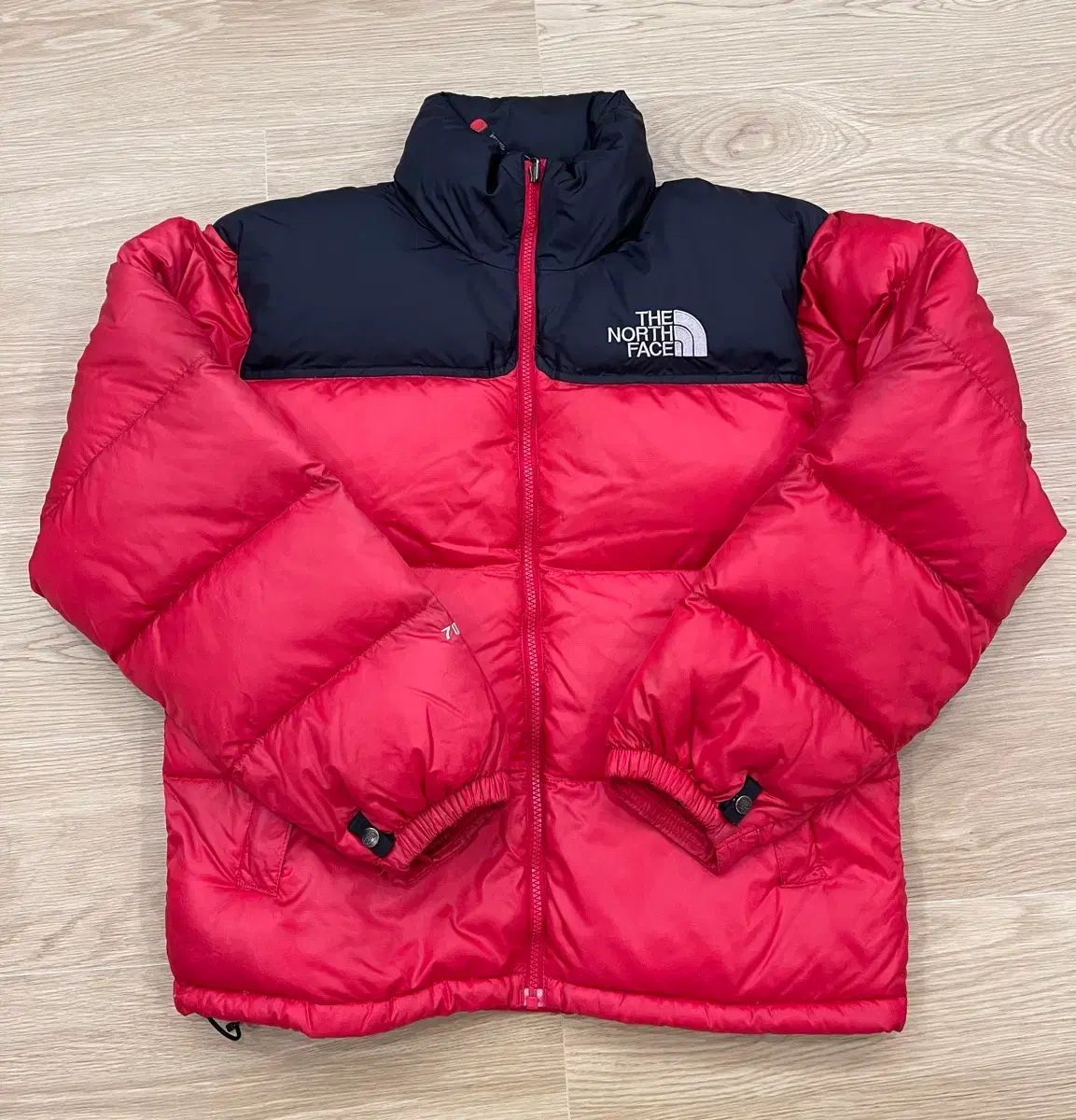 THE NORTH FACE ザノースフェイス Nuptse ヌプシ 旧 Ver. 700 ダウン レッド 90