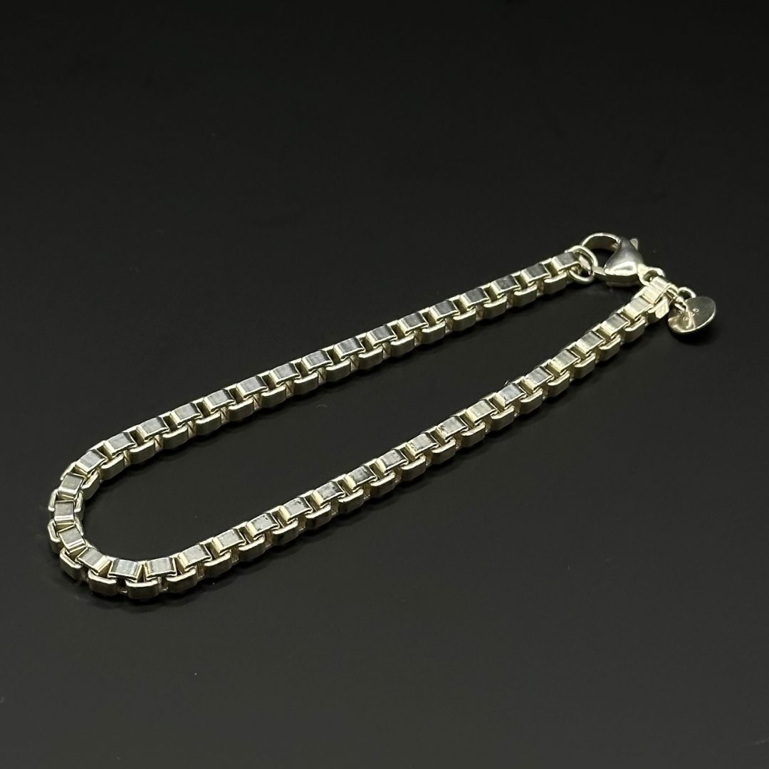 美品】Tiffany & Co ベネチアン ブレスレット SV925 - メルカリ