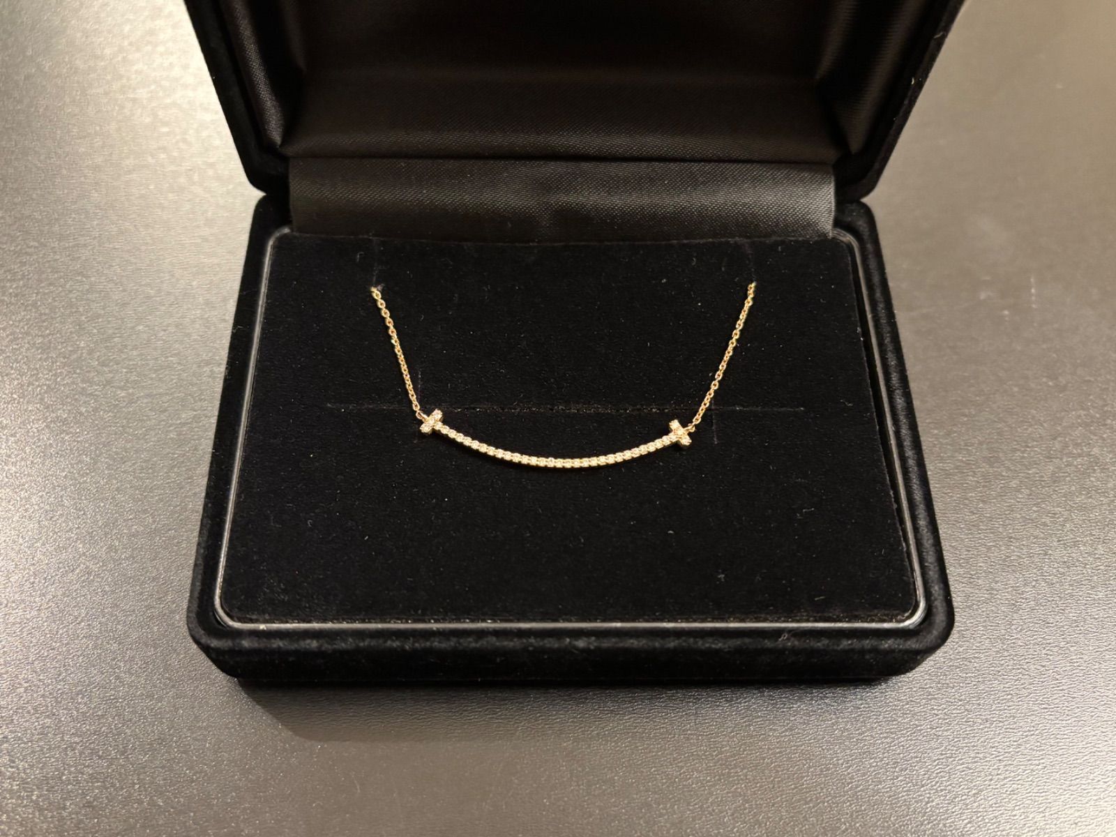 K 18 PG ダイヤモンドネックレス