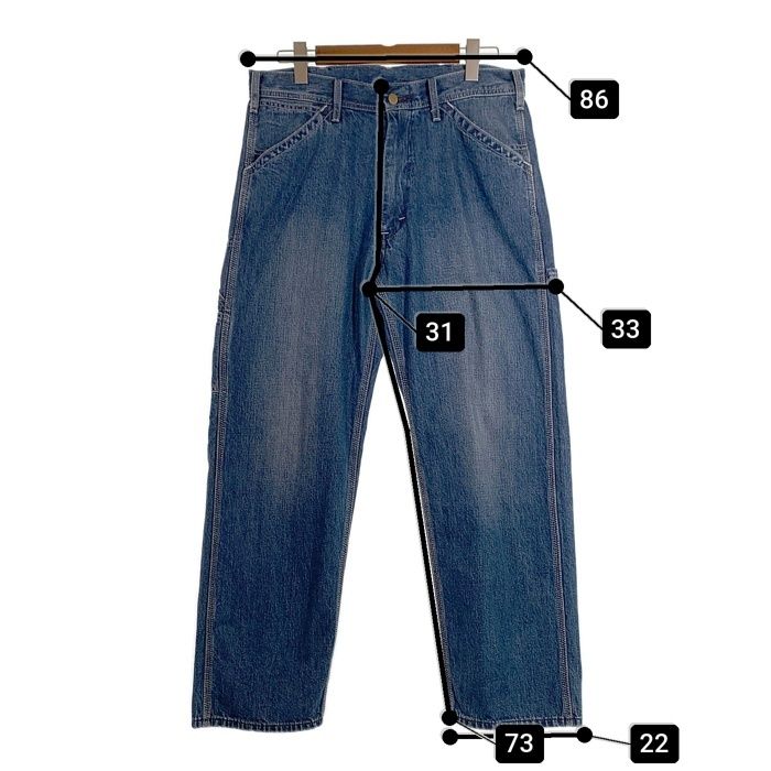 Standard California×Lee デニムペインターパンツ　W32 Standard California×Lee デニムペインターパンツ W32 Standard