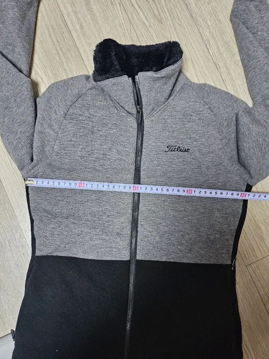 Titleist タイトリスト 起毛 ゴルフ ジャケット グレー|ブラック