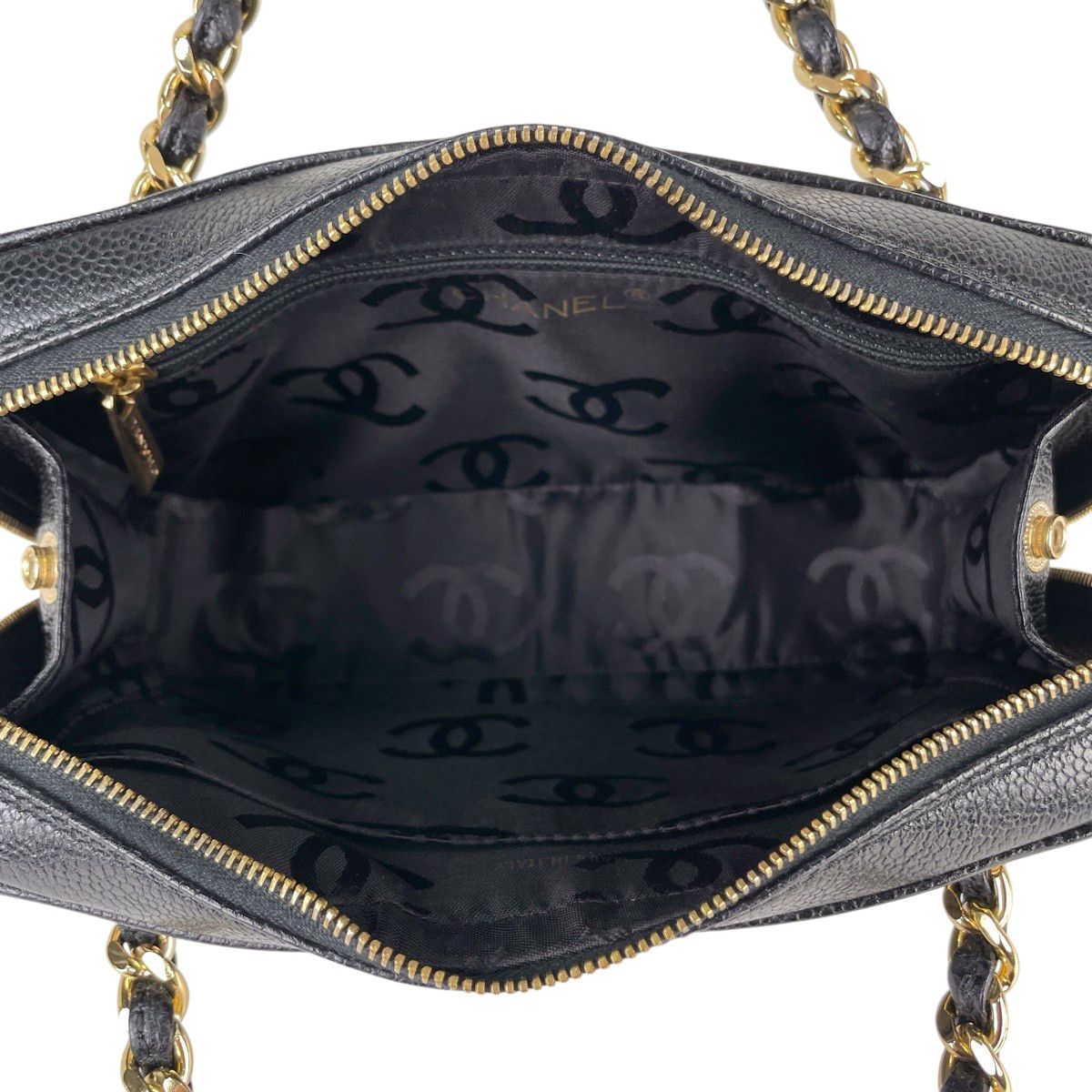 シャネル CHANEL Vステッチ チェーン ハンドバッグ ココマーク