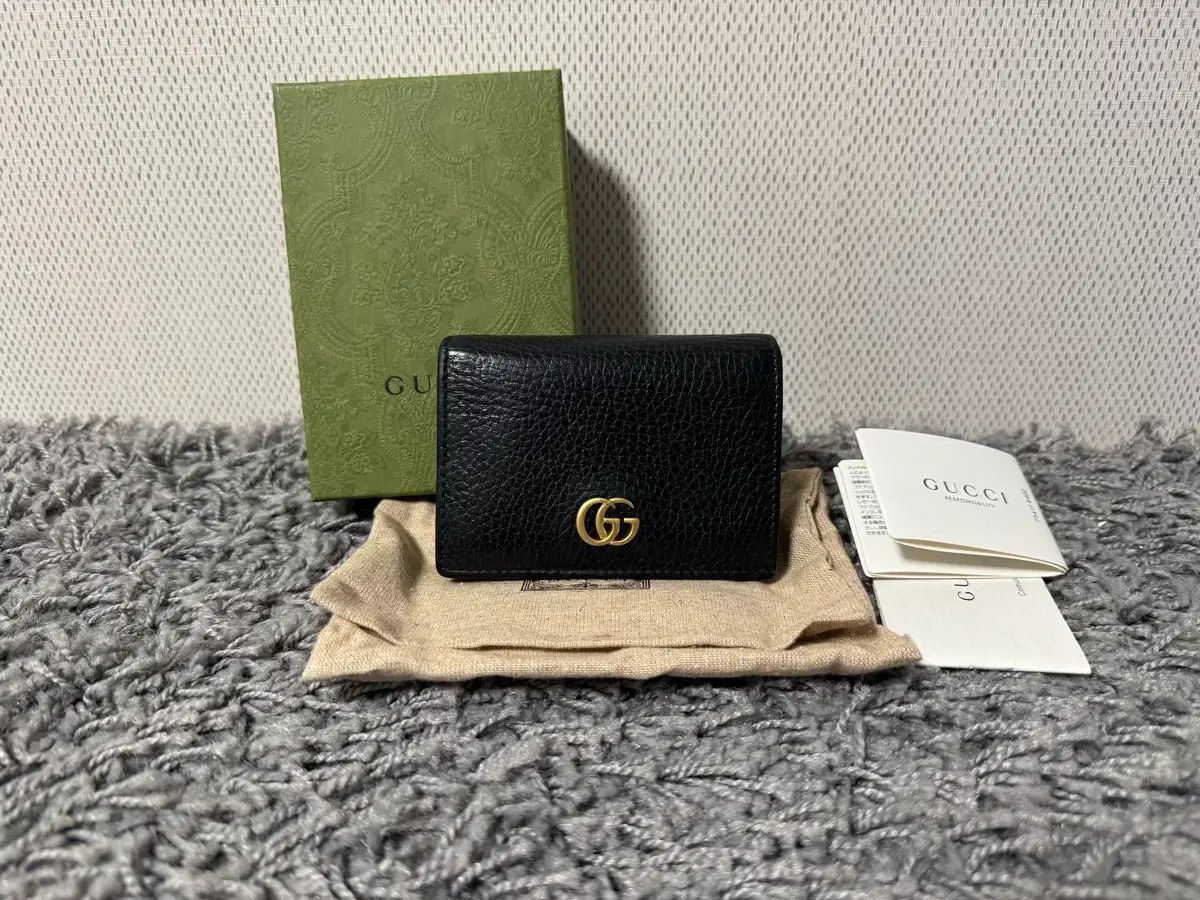 グッチ GUCCI GG マーモント 中財布 財布 カードウォレット 二つ折り財布 付属品