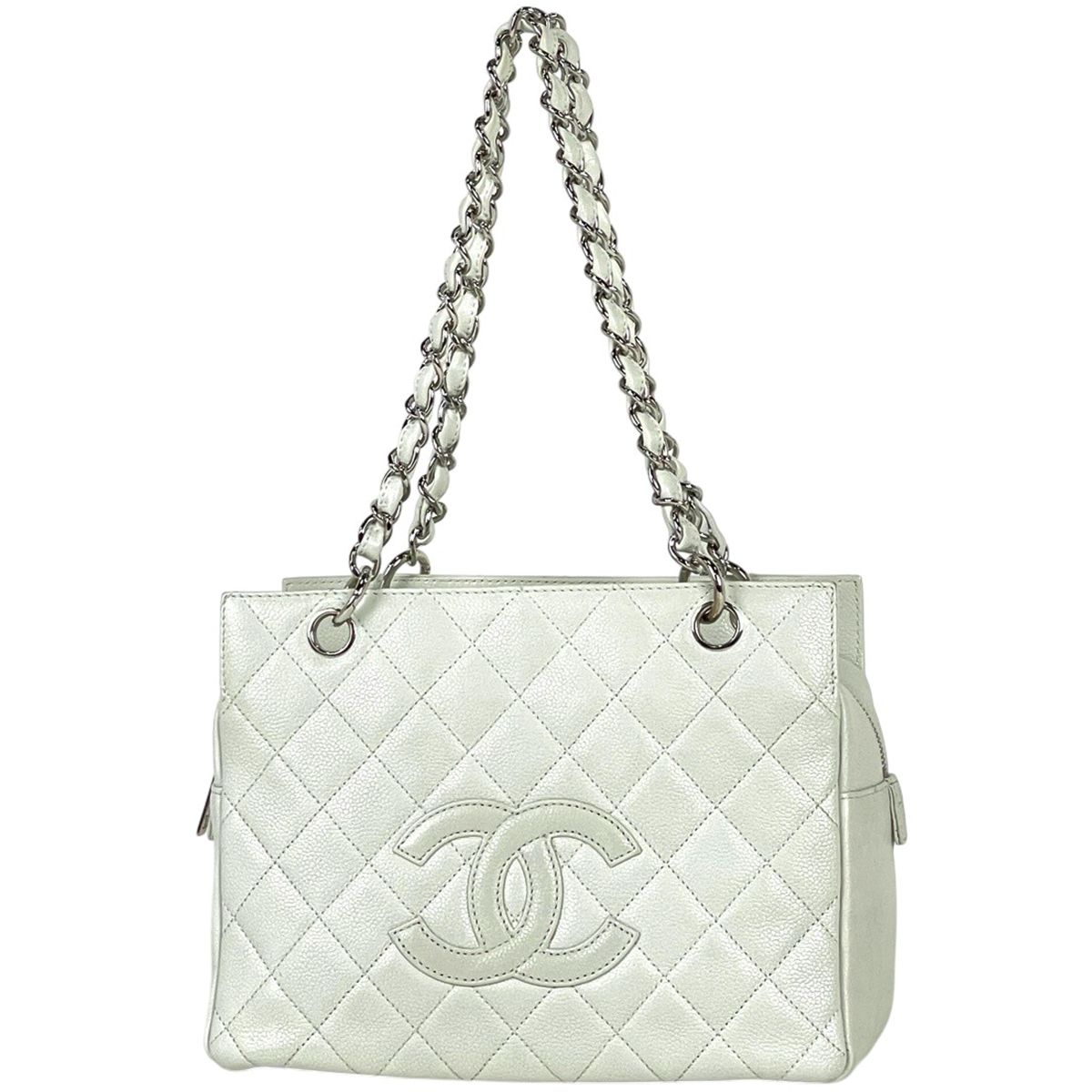 シャネル CHANEL ココマーク チェーン トートバッグ マトラッセ