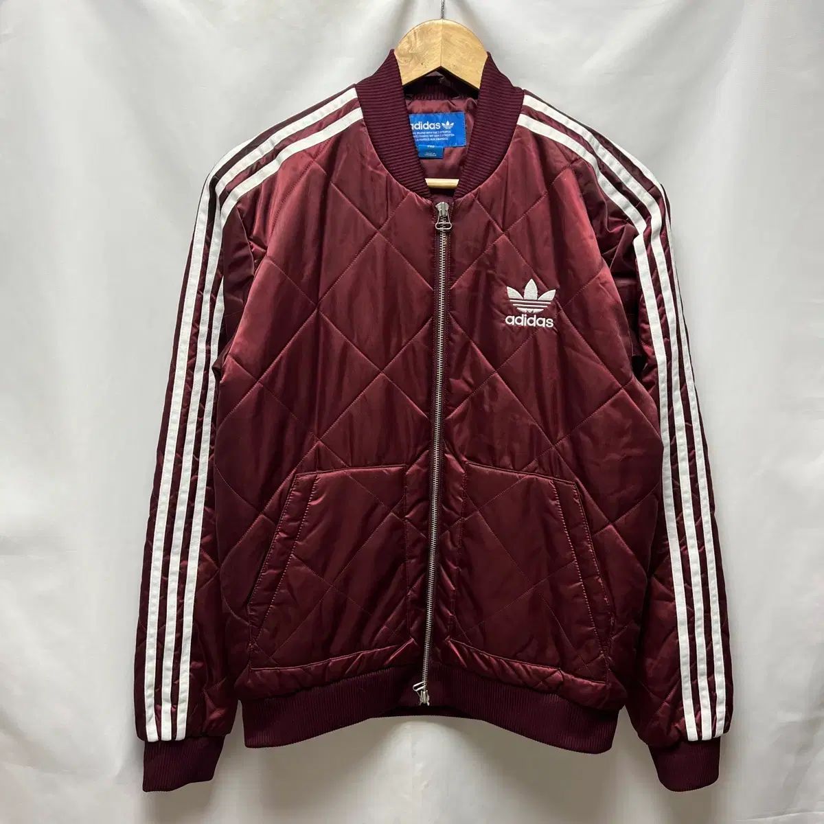 |95 adidas アディダス ヨーロッパ キルティング ブルゾン ヌビム バーガンディ ジャケット トラックジャージ|ジャージ