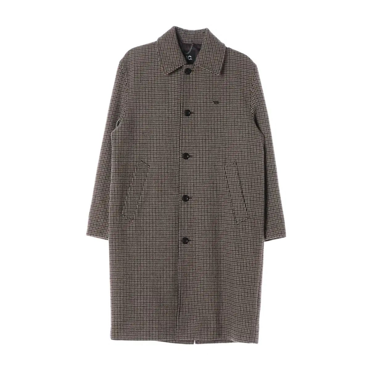 LMC ハウンドトゥース クラシック シングル ロング コート