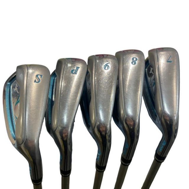 ミズノEURUSレディースアイアンセット ミズノ EURUS レディースゴルフ 5w UT アイアン クラブ7本セット
