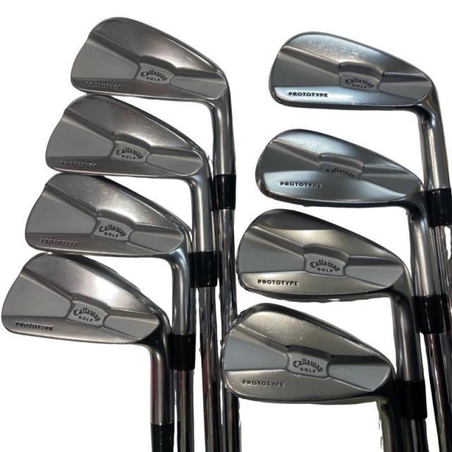★キャロウェイ Ｘ ＰＲＯＴＯＴＹＰＥ Ｍ１０ ３～Ｐ 8本組 中古 中古】 キャロウェイ X PROTOTYPE 8S アイアンセット IR Memphis 10 DB