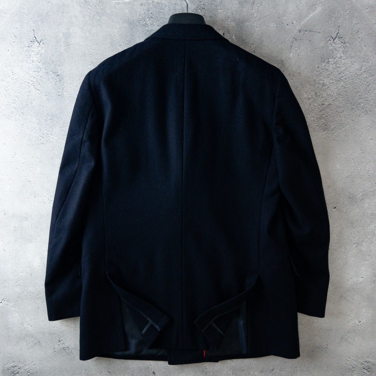 極美品J.pressテーラードジャケット ダブル 金ボタン紺ブレネイビー L 極美品J.PRESS 紺ブレ ダブル XL 金ボタン ブレザー ネイビー AB7