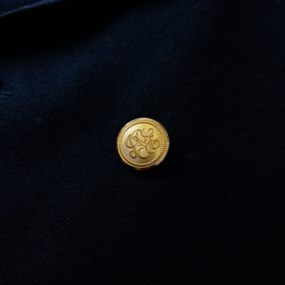 極美品 J.PRESS ジェイプレス 刻印 金ボタン ブレザー 紺ブレ ダブル