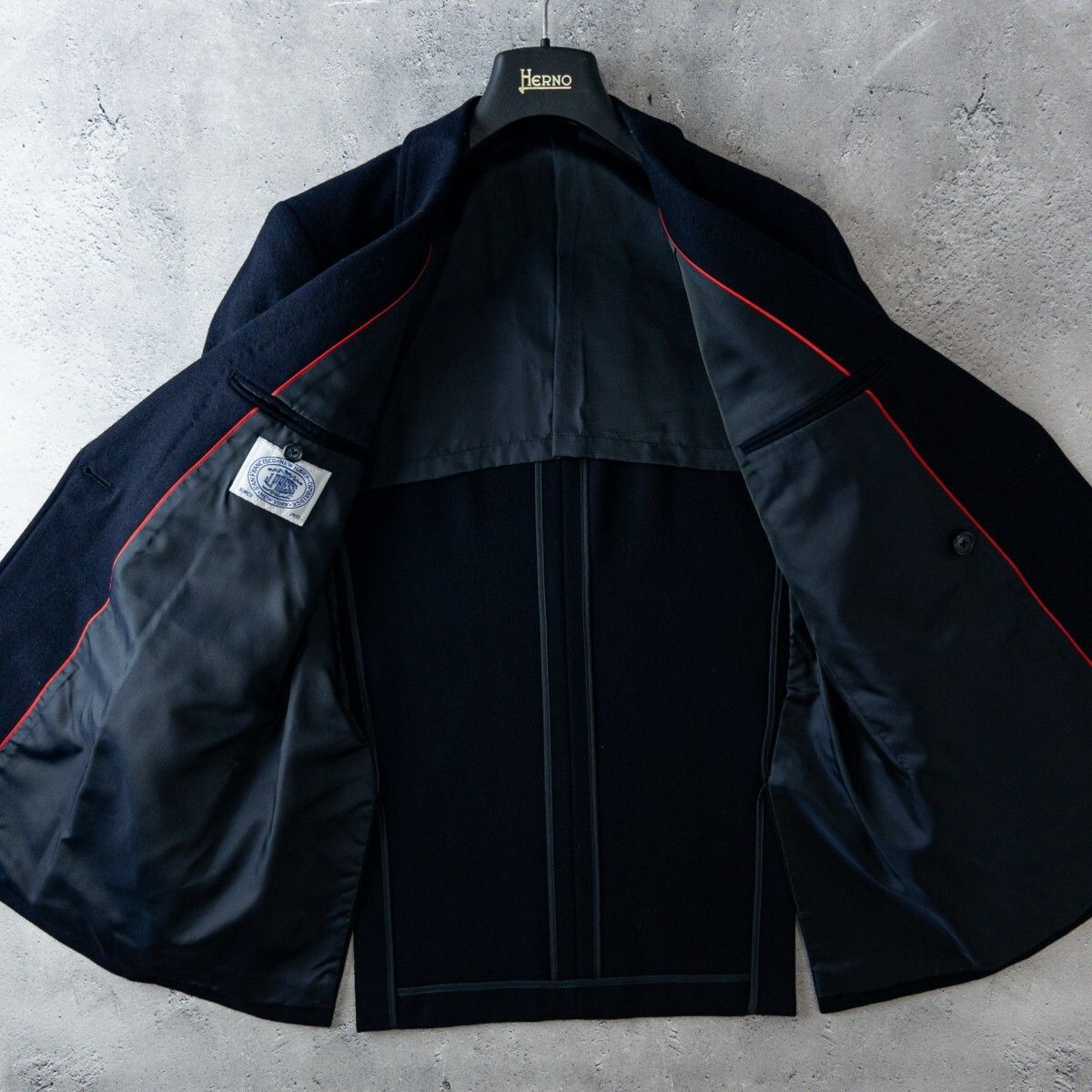 極美品 J.PRESS ジェイプレス 刻印 金ボタン ブレザー 紺ブレ ダブル