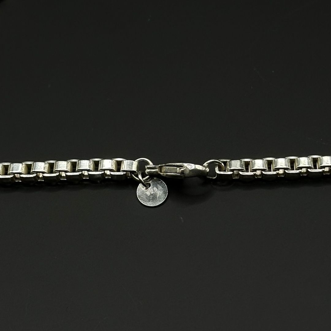 美品】Tiffany & Co ベネチアン チェーン ネックレス シルバー925