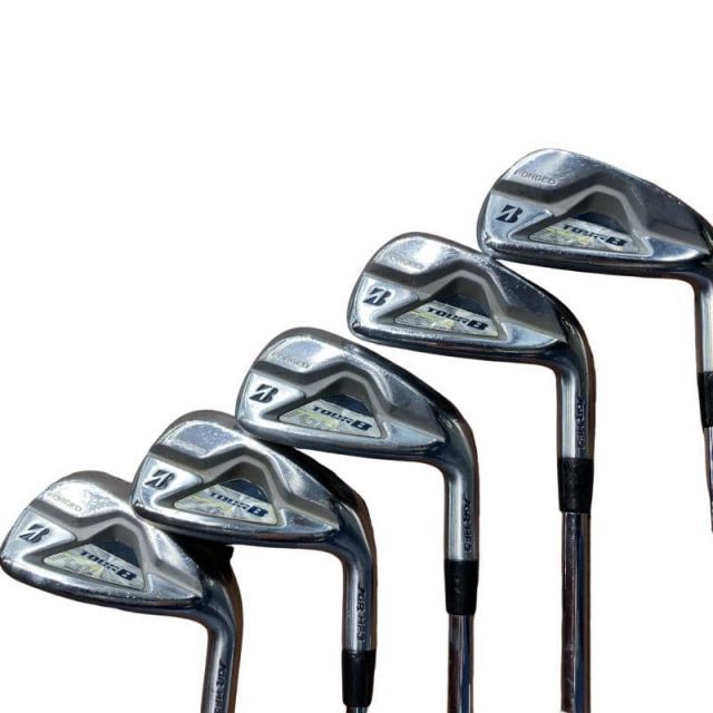 中古】 ブリヂストン TOUR B JGR HF3(2019) 5S アイアンセット IR NS