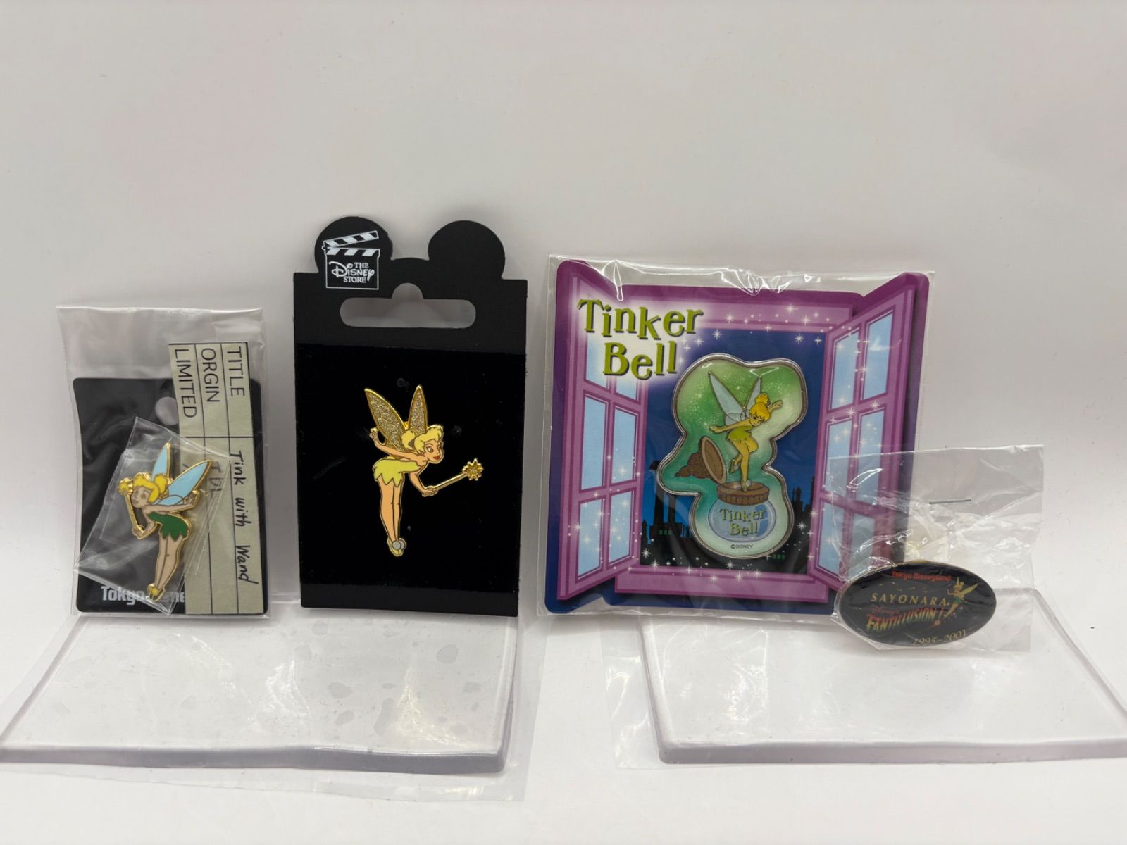 ディズニー ティンカーベル ピンバッジ 他 4点セット 東京