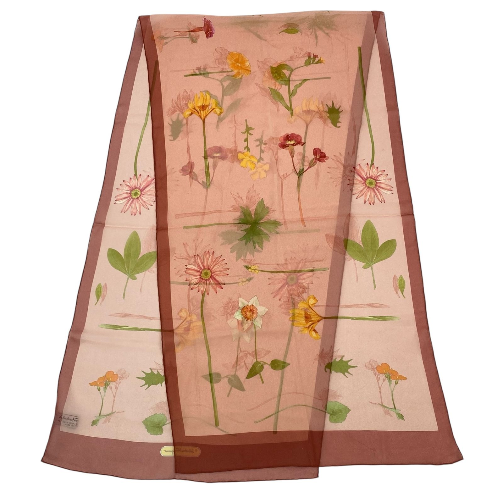 新品同様 Salvatore Ferragamo サルヴァトーレ フェラガモ スカーフ