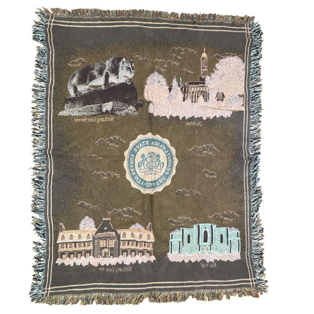 vintageラグ ブランケット マルチカバー タペストリー 名所