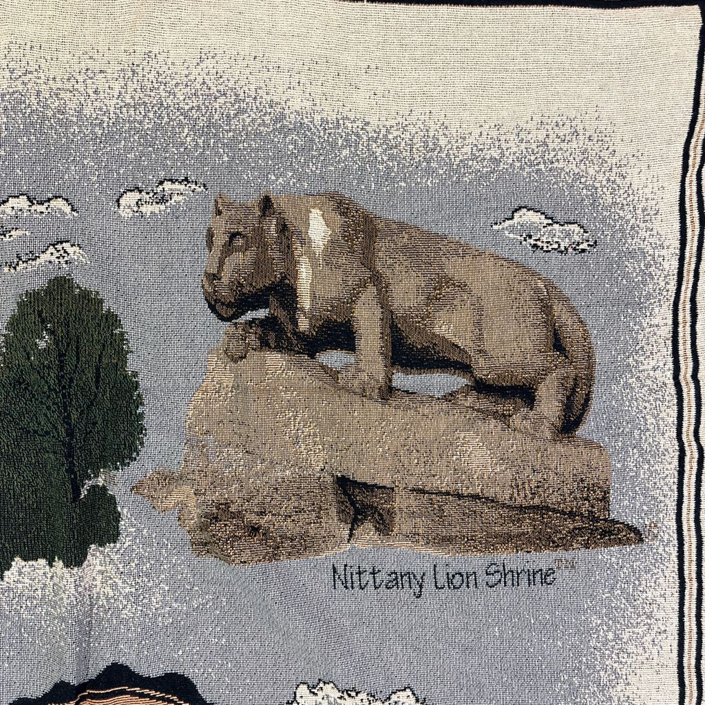 ヴィンテージラグ　カーペット　タペストリー　マルチカバー　アニマル柄　ライオン ヴィンテージラグ カーペット マルチカバー タペストリー アニマル柄