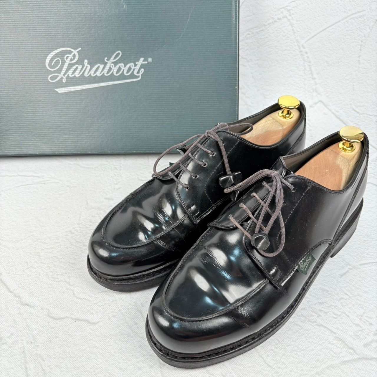 良品】PARABOOT パラブーツ CHAMBORD シャンボード Uチップ 外羽根