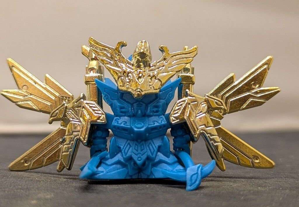 バンダイ SDガンダムR 004 SDガンダム RR 050 真駆参大将軍 青