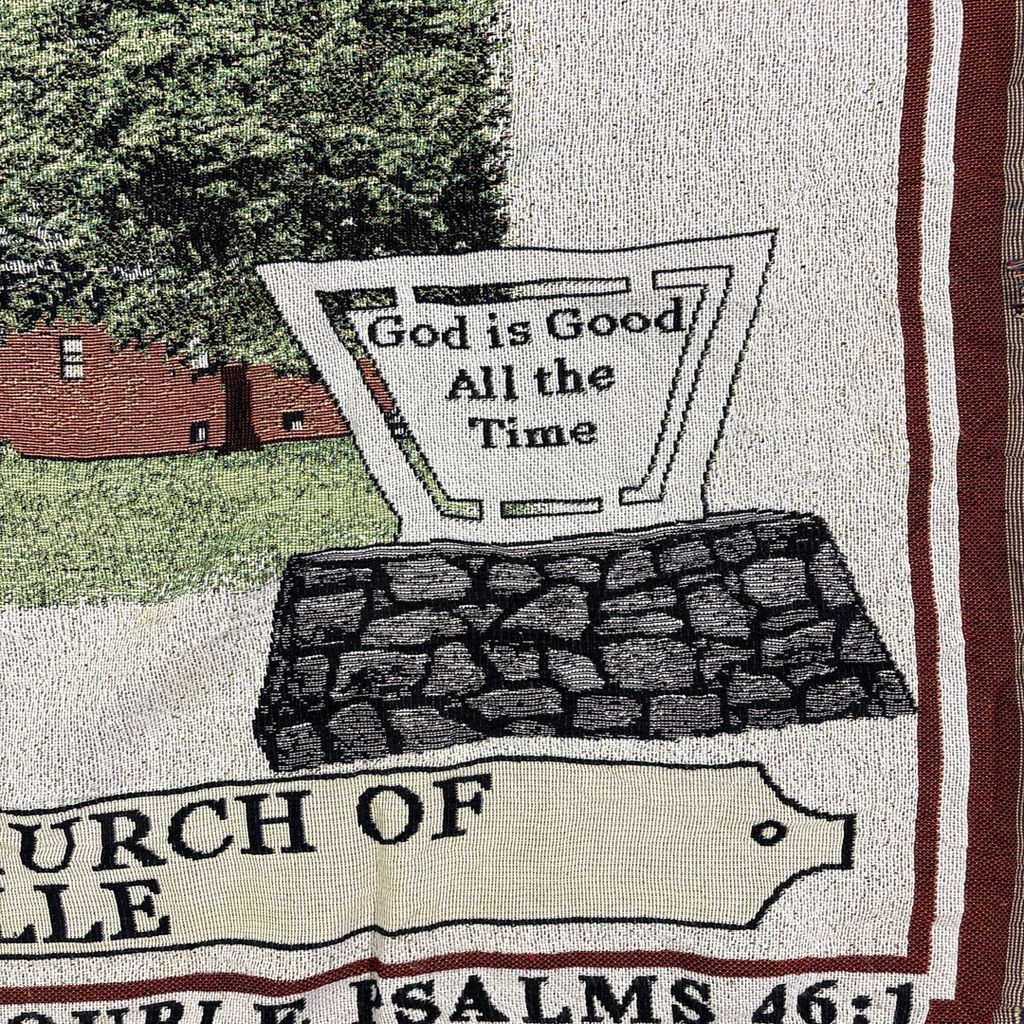 vintageラグ カーペット マルチカバー、イエス・キリスト 宗教 585 vintageラグ ブランケット マルチカバー タペストリー 名所 ビーバー