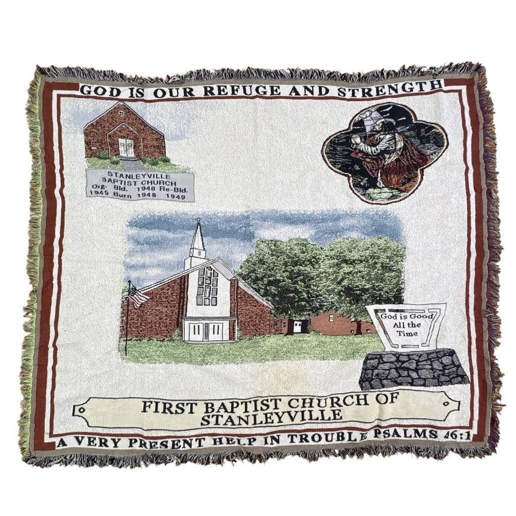 vintageラグ ブランケット マルチカバー タペストリー 名所