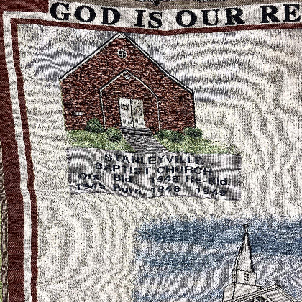 vintageラグ カーペット マルチカバー、イエス・キリスト 宗教 585 vintageラグ ブランケット マルチカバー タペストリー 名所