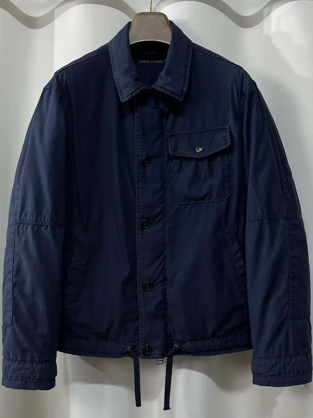 ポロ ラルフローレン ロイヤルネイビー 戦車兵 ステンシル USN A-2 デッキジャケット