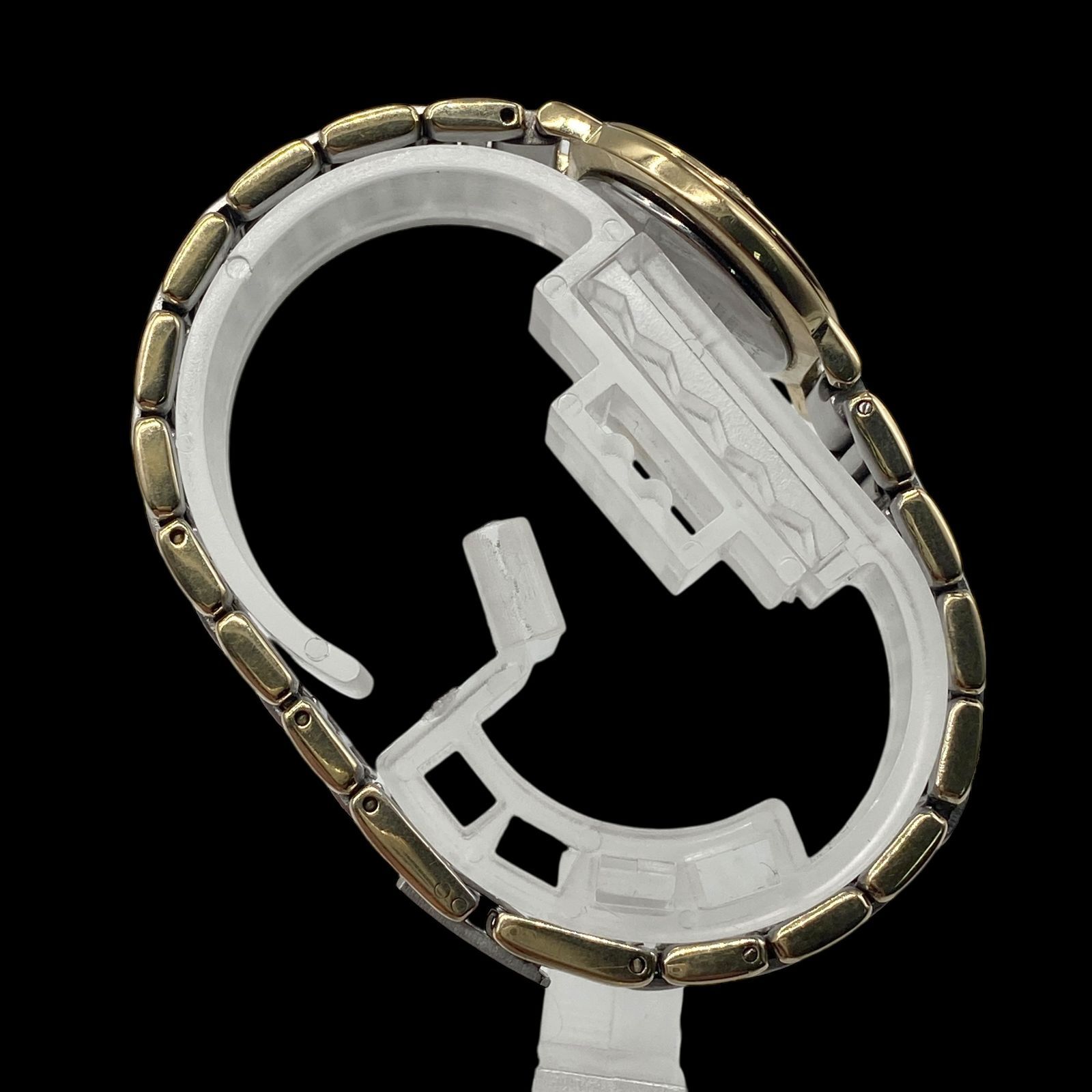 新品電池 稼働品 Yves Saint Laurent イヴサンローラン コンビ 腕時計