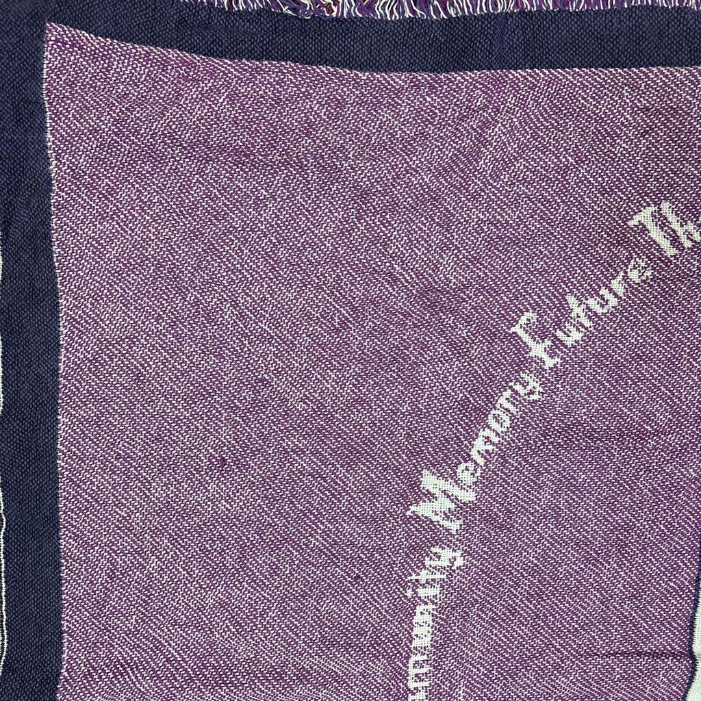 Ameri アメリ　ノベルティ　マルチブランケット　ラグ Ameri vintage ノベルティ マルチブランケット ラグ