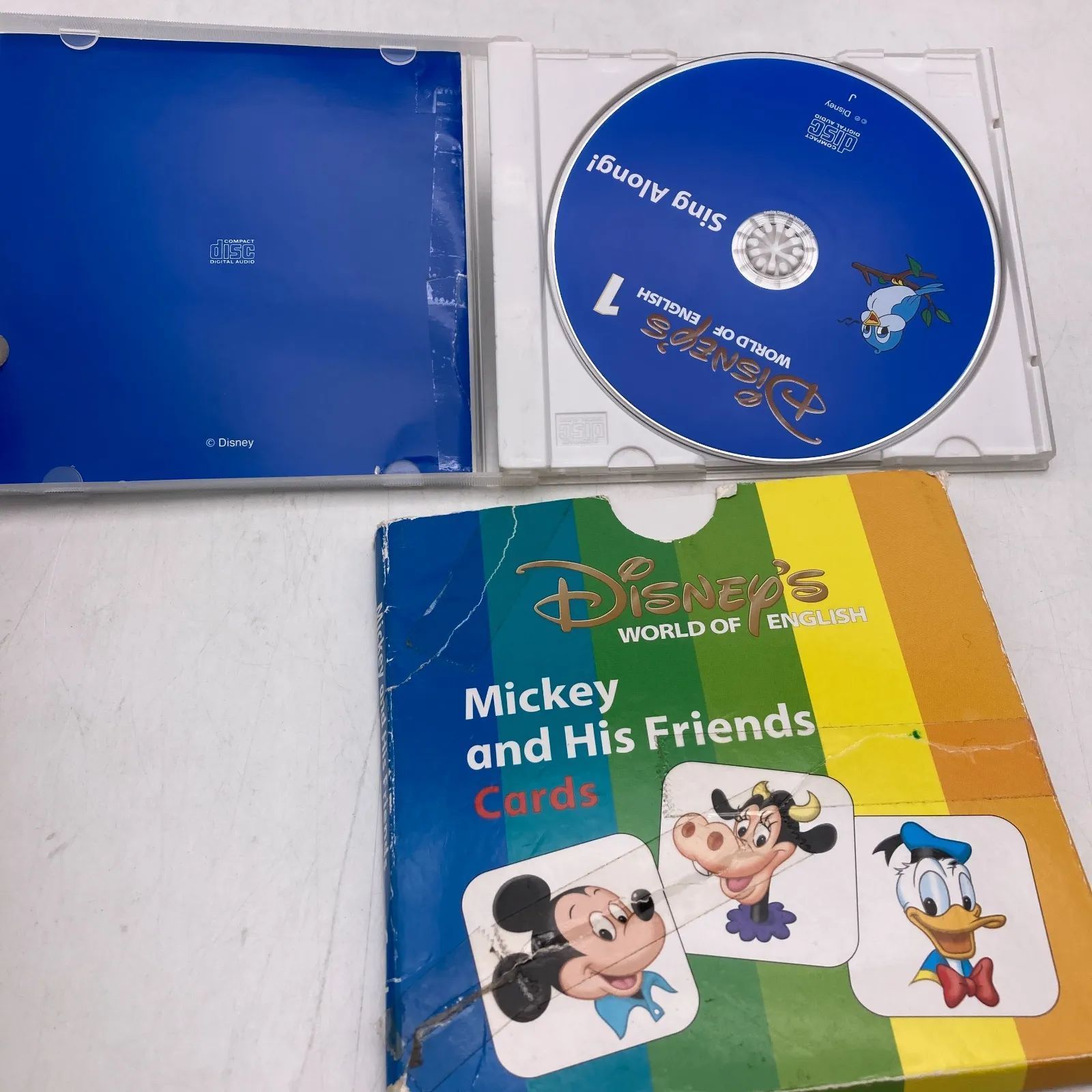 ディズニー英語 トークアロング・シングアロング 未開封多数☆トークアロングカードシングアロング最新版 ディズニー